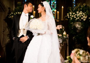 袁弘張歆藝婚禮現場組圖 甜蜜交換戒指與深情親吻，婚慶禮儀服務的完美詮釋